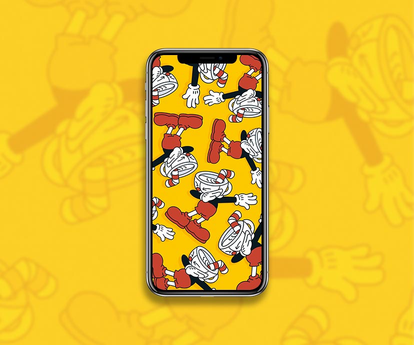 cuphead dab yellow wallpapers collection