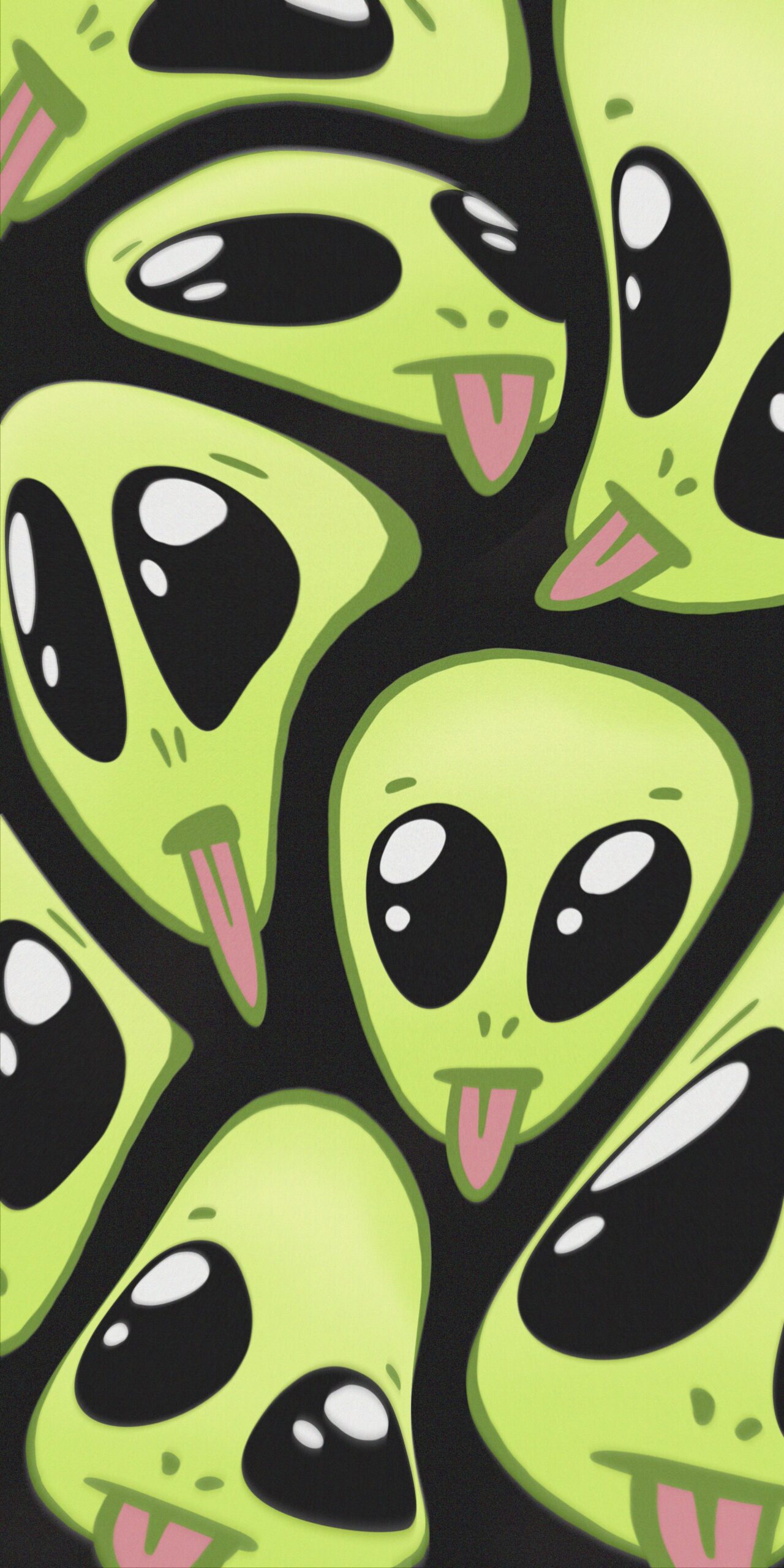 green alien tongue background wallpaper jpg