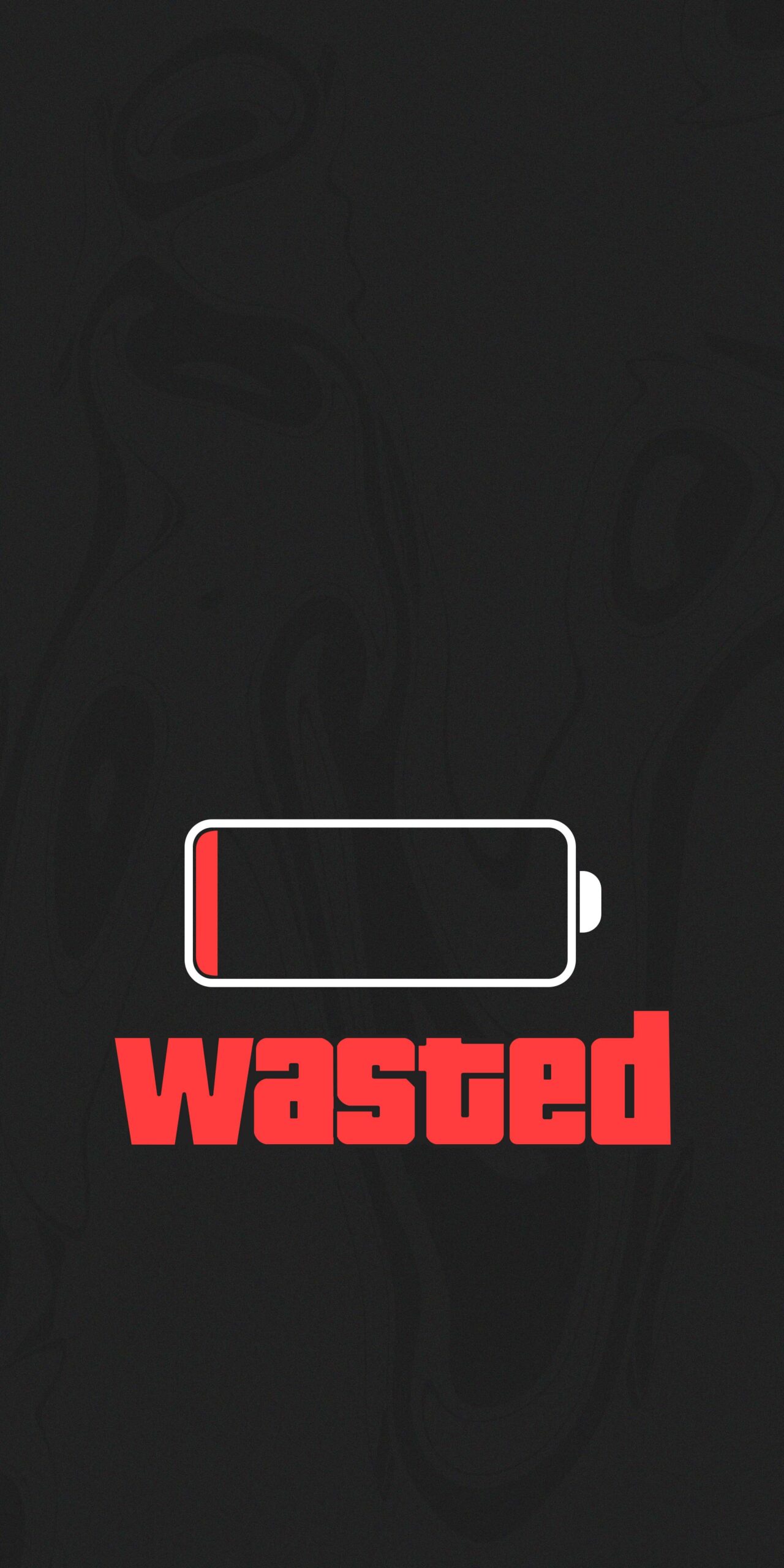 Low Battery Wasted Dark Wallpapers - Wallpapers Clan