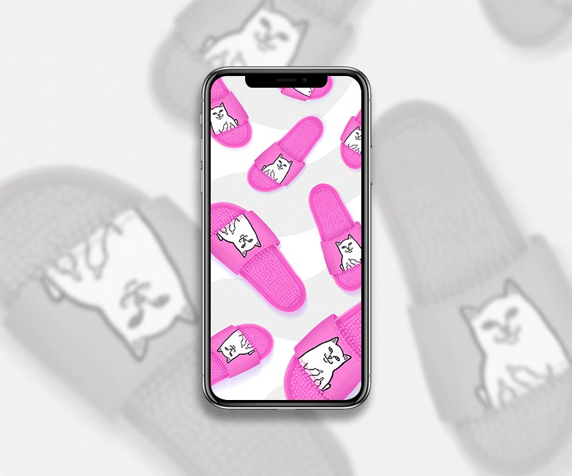 ripndip lord nermal pink slides wallpapers collection