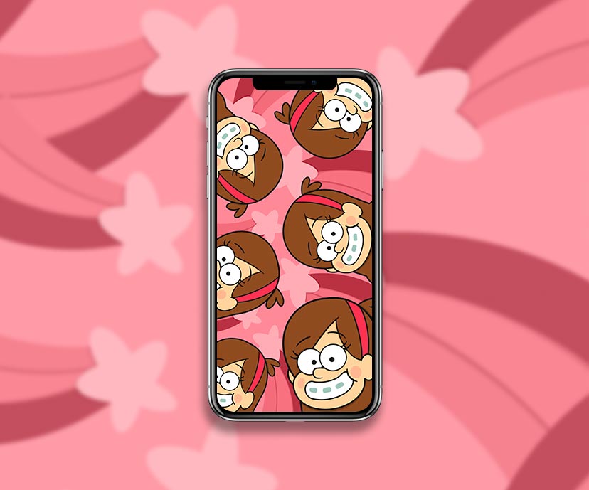 gravity falls mabel shooting star pink wallpapers collection