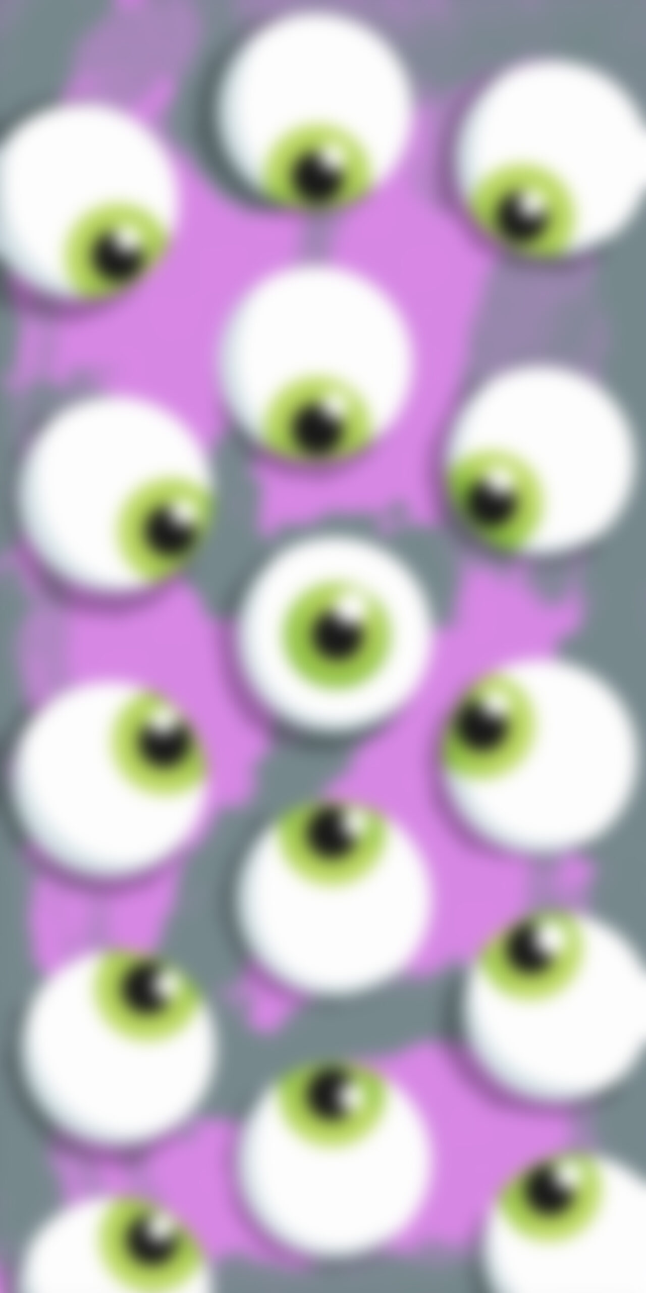 green eyeballs halftone pink blur wallpaper