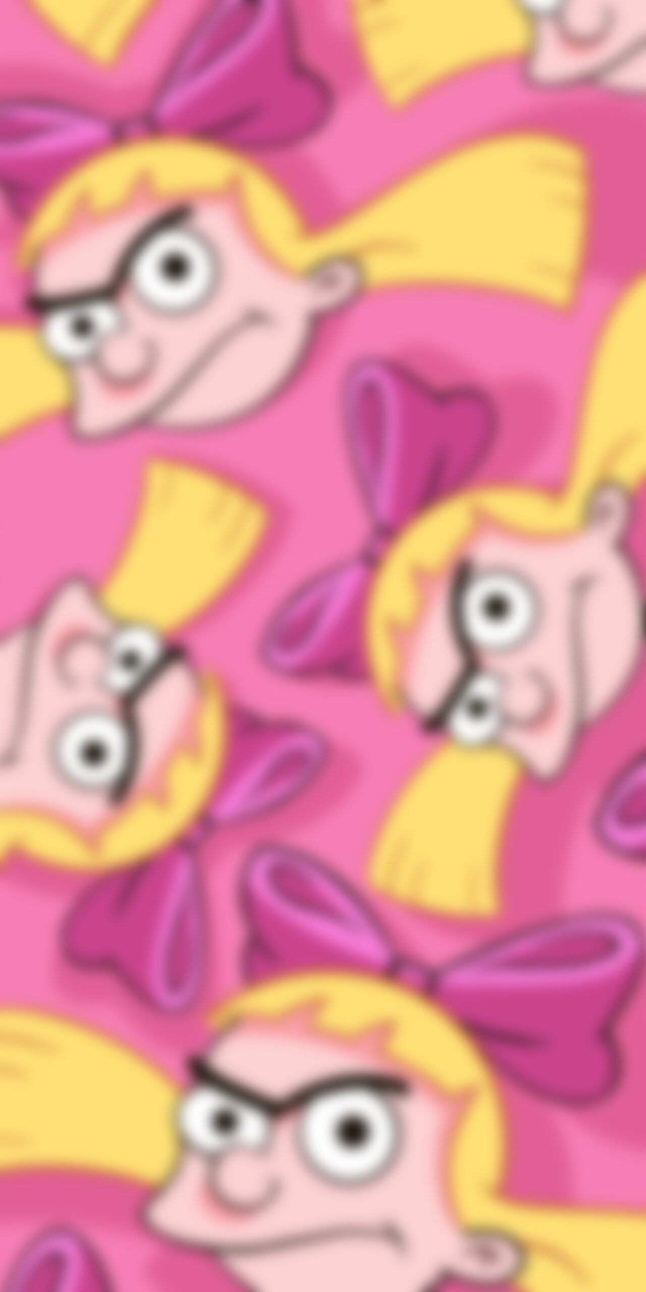 hey arnold helga pataki pink blur wallpaper