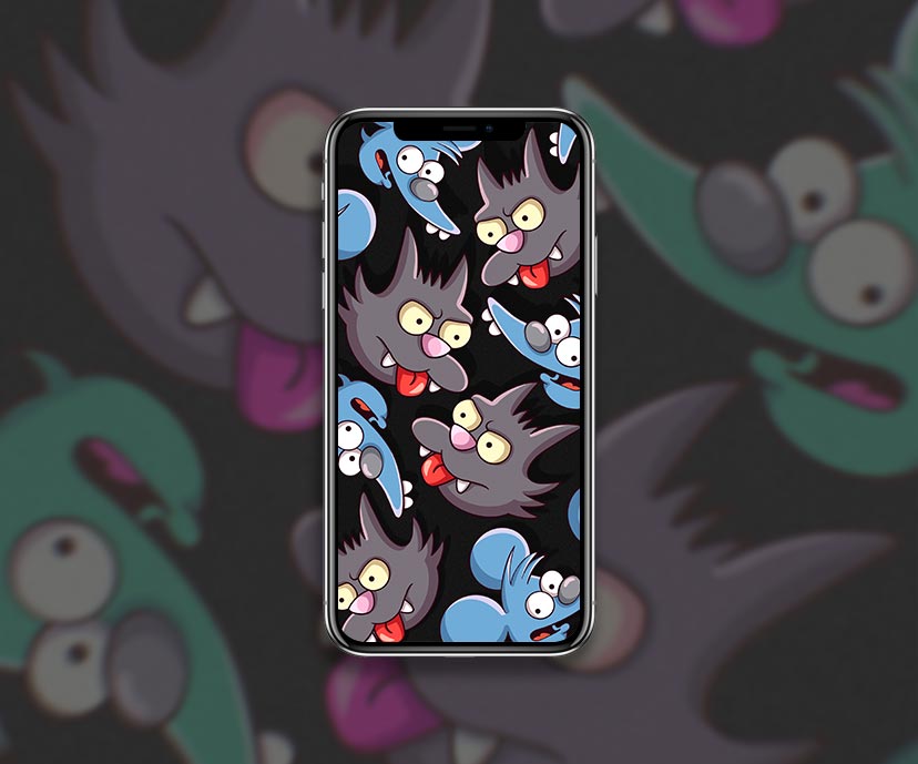 simpsons itchy scratchy black wallpapers collection