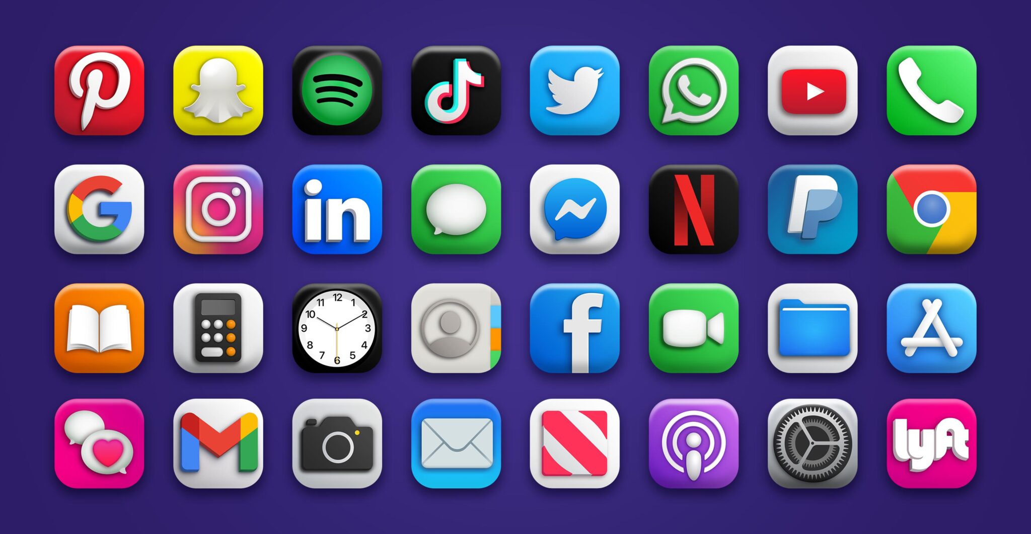 📲 Free 3d Ios App Icons Pack Customize Your Iphone With Ios Theme