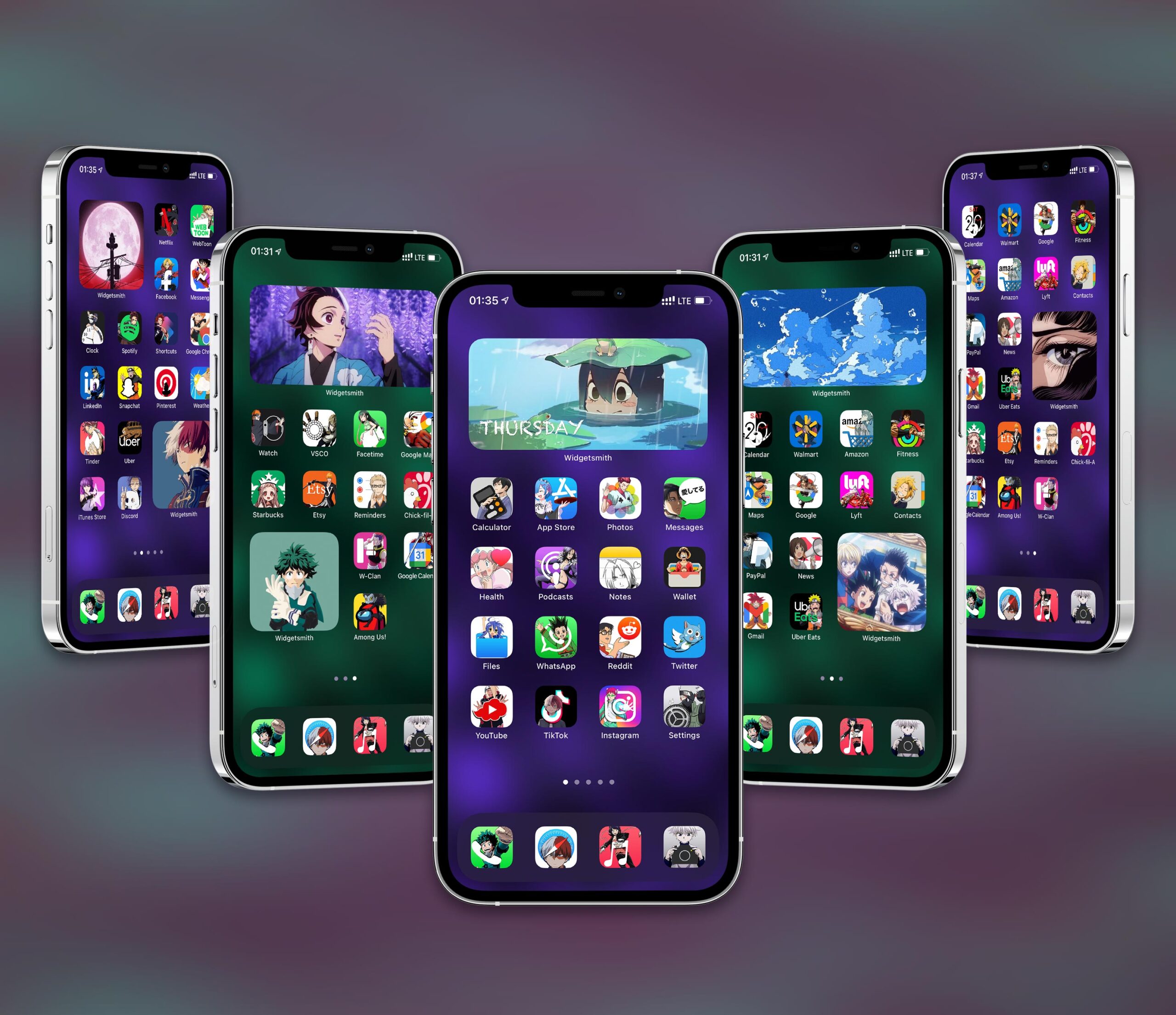 Anime App Icons for iPhone - Free Custom iOS 14 Icons - Wallpapers Clan
