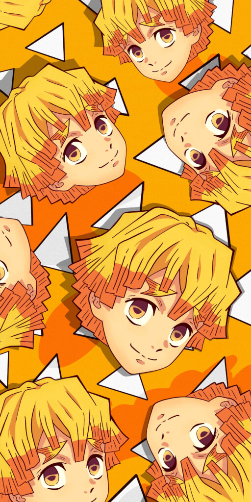 Demon Slayer Zenitsu Haori Yellow Wallpapers - Anime Phone ...