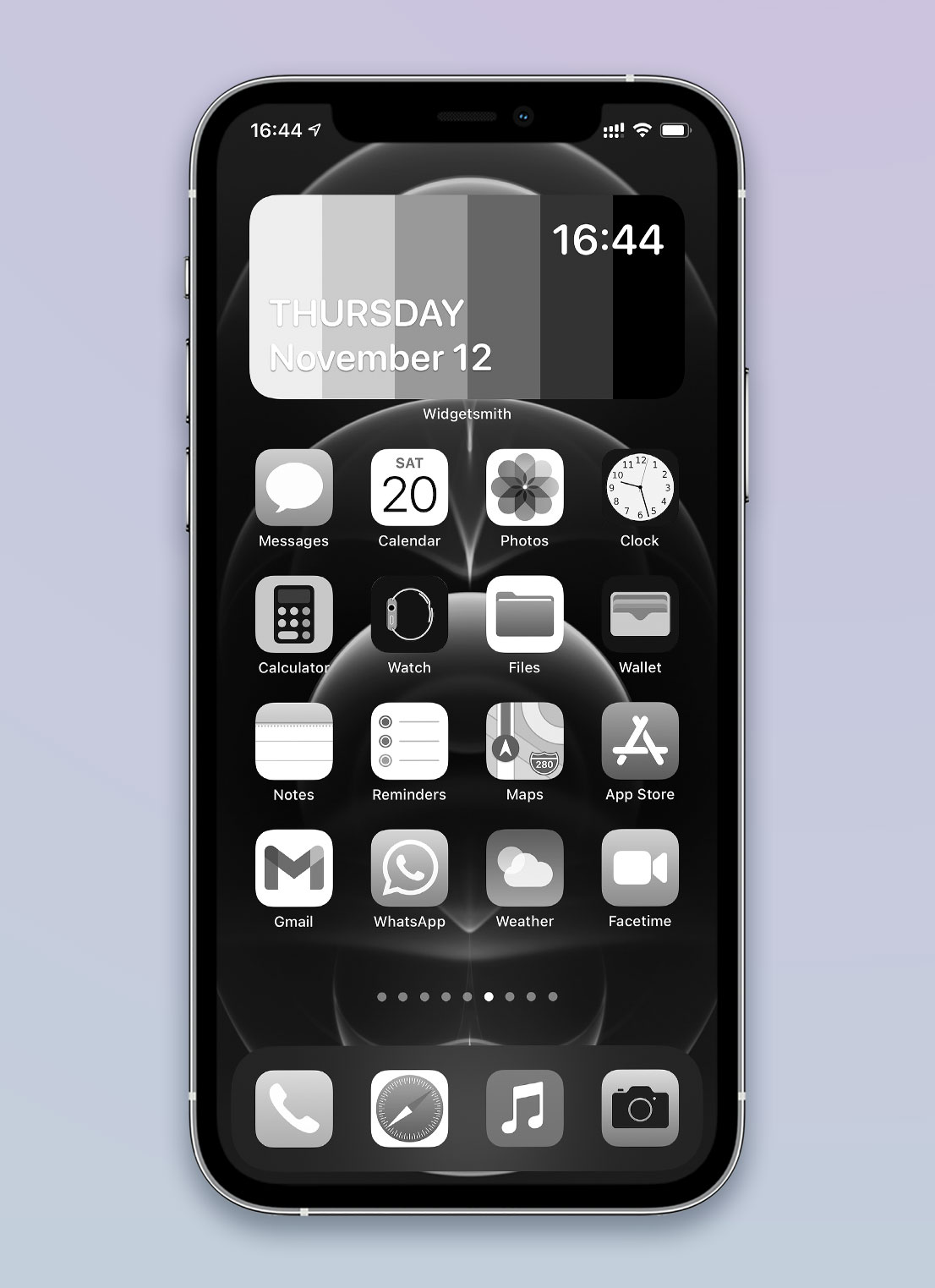 grayscale ios app icons pack preview 4