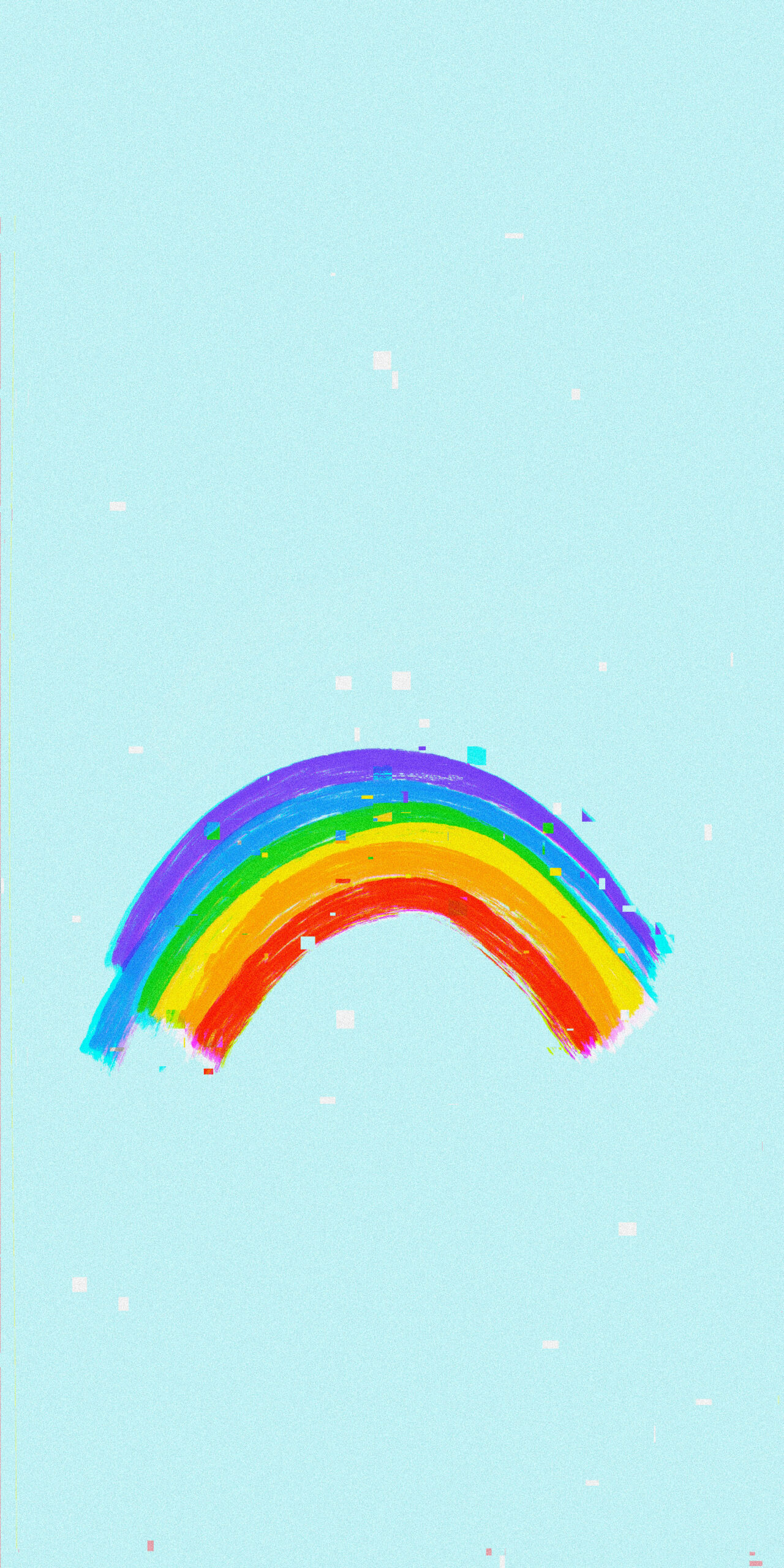 🌈 Rainbow Blue Wallpapers - Cool Phone Wallpapers- Wallpapers Clan