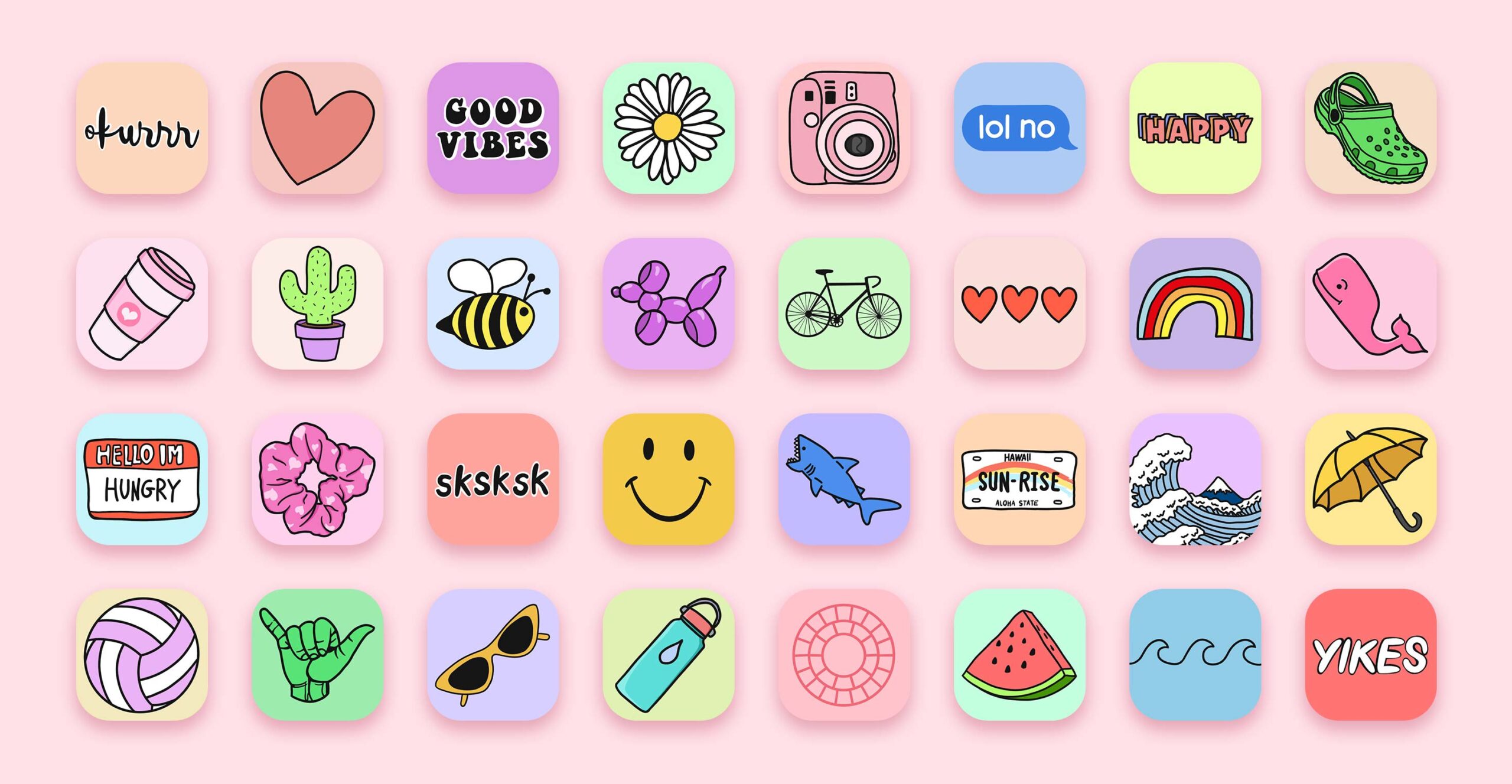 vsco app icons pack preview 3
