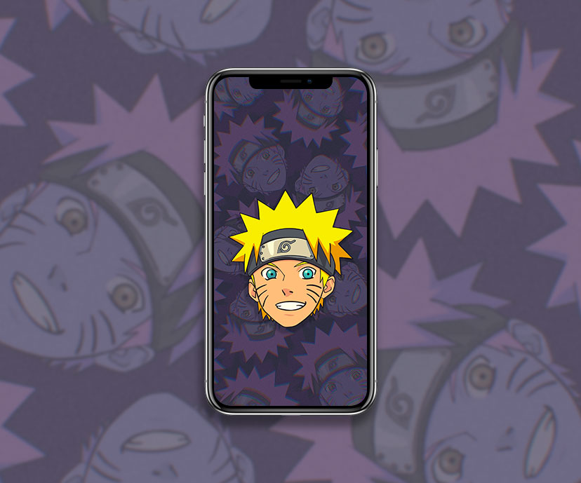 smiling naruto purple wallpapers collection