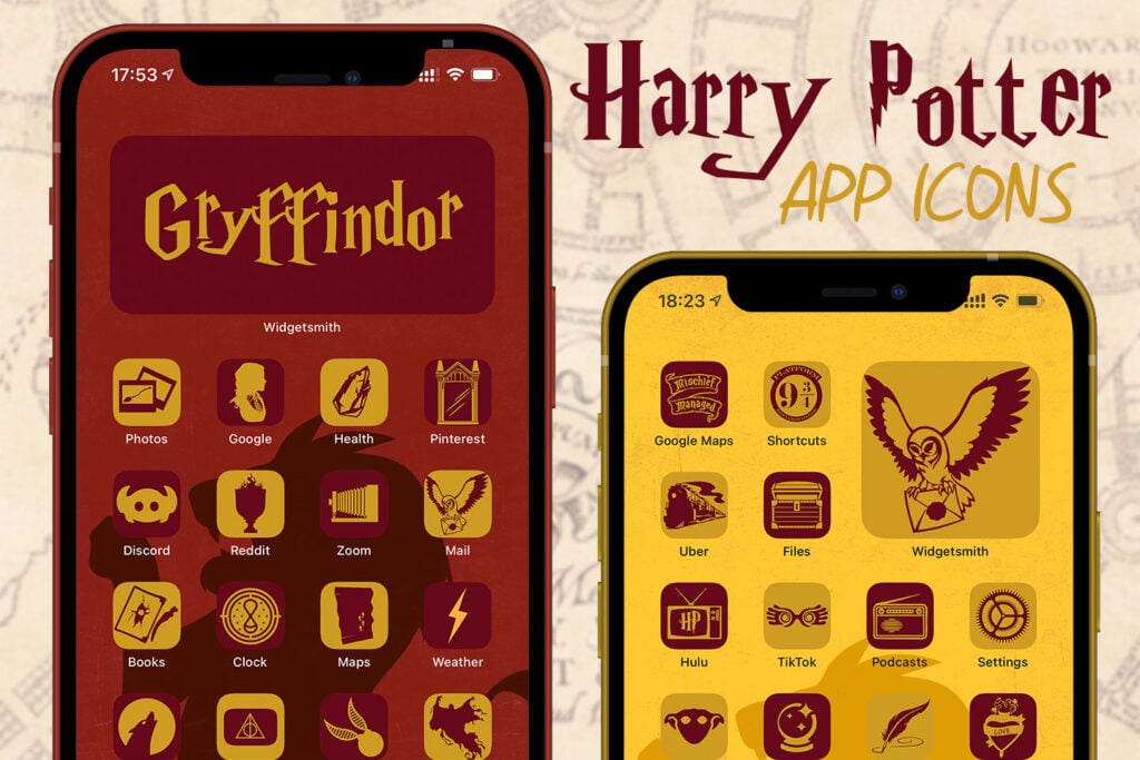 Harry Potter Slytherin App Icons - Free iOS 14 Harry Potter App Icons