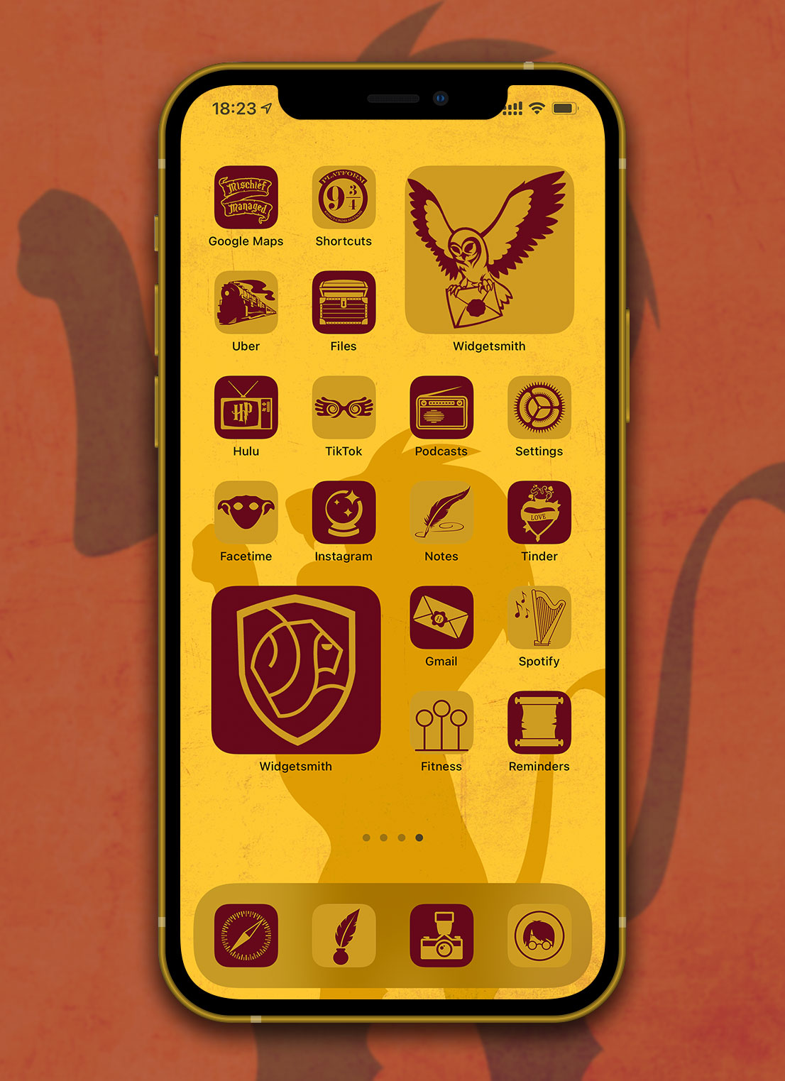 harry potter gryffindor app icons pack preview 4