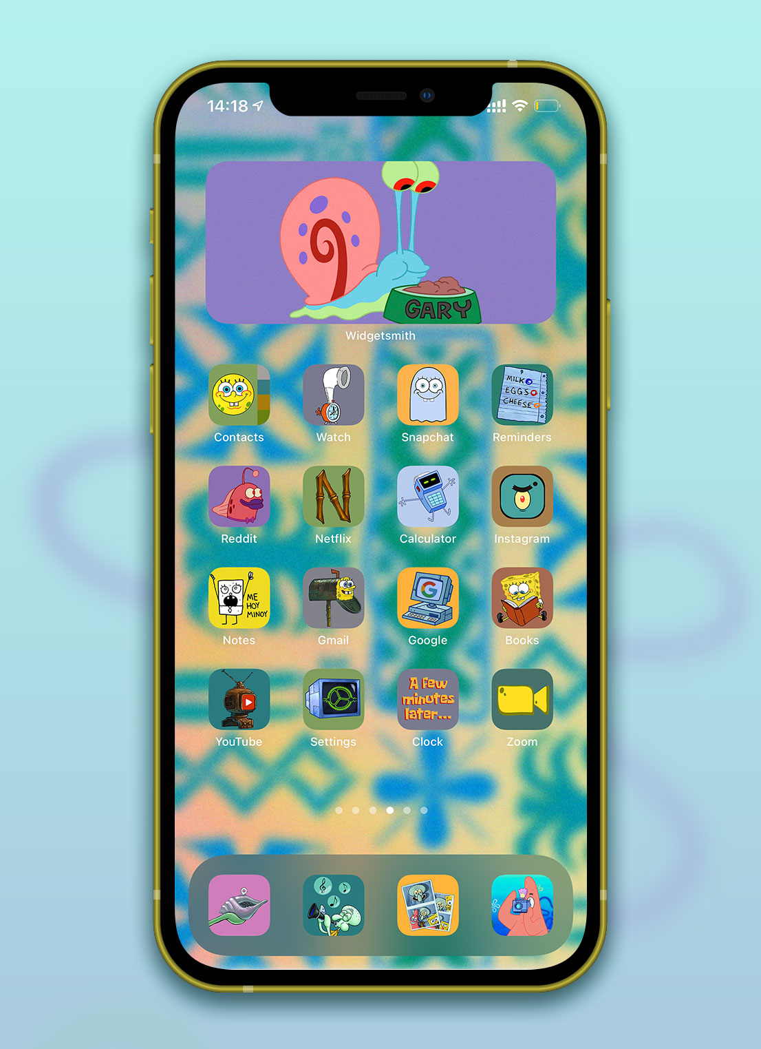 spongebob app icons pack preview 2