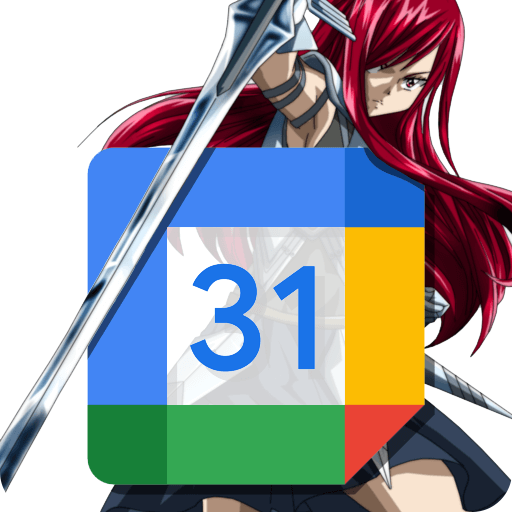 Anime App Icons Google Calendar