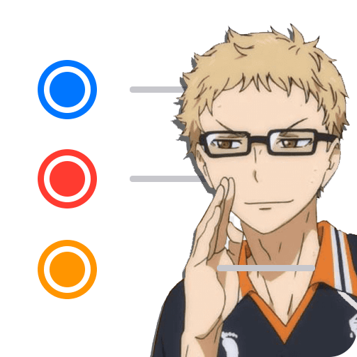 Anime App Icons Reminders