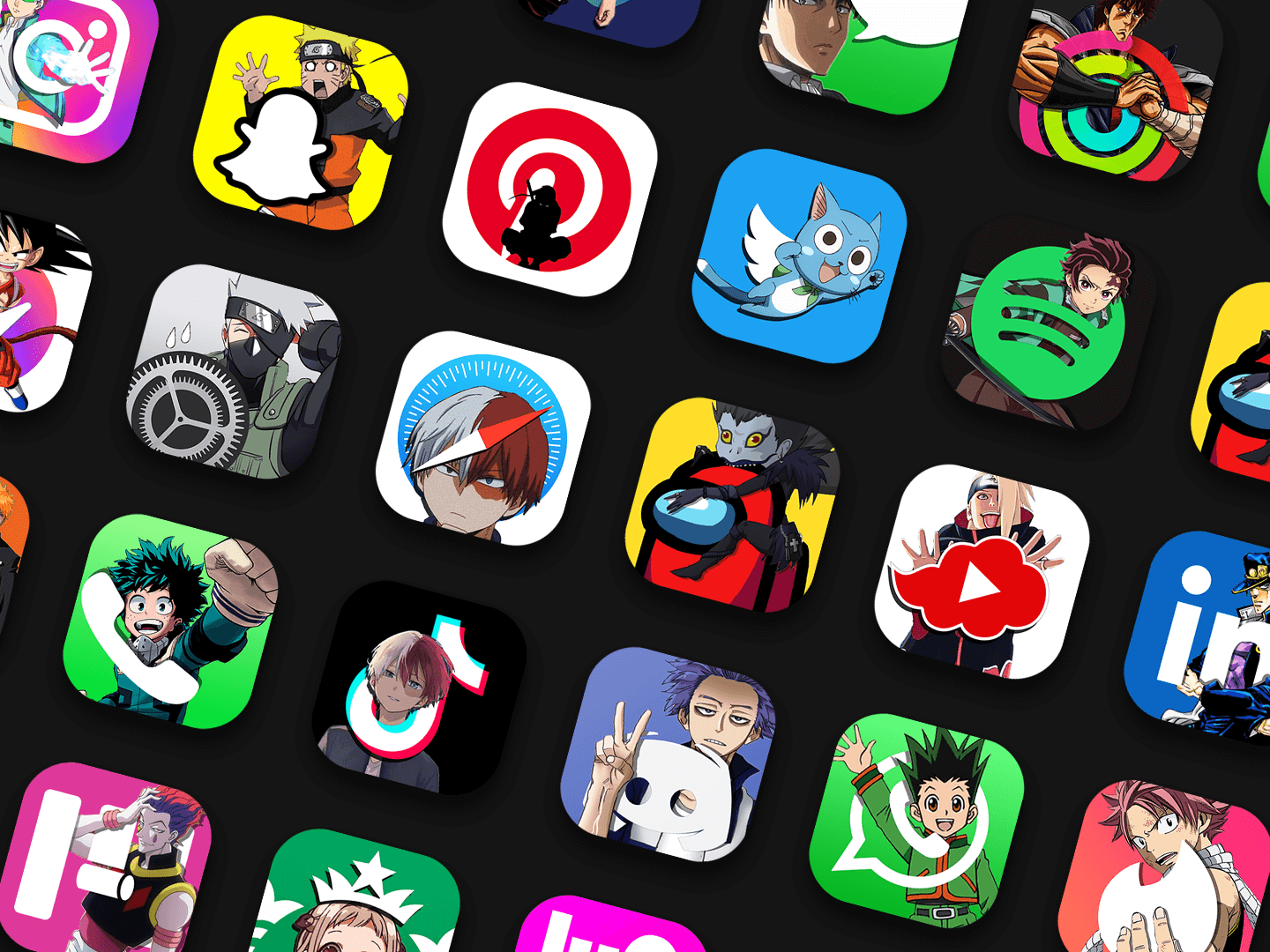 anime app icons ios 14 android