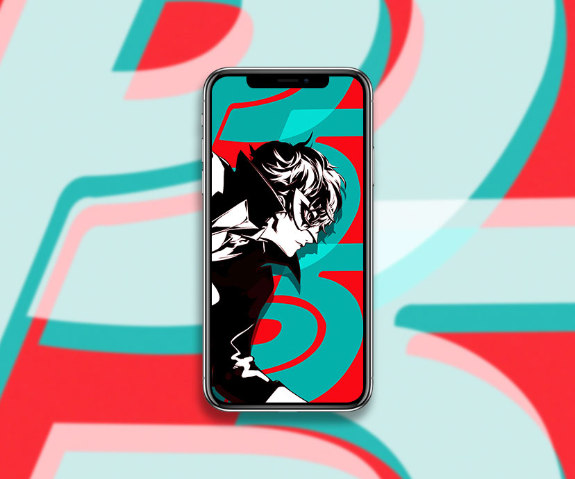 persona 5 joker logo wallpapers collection