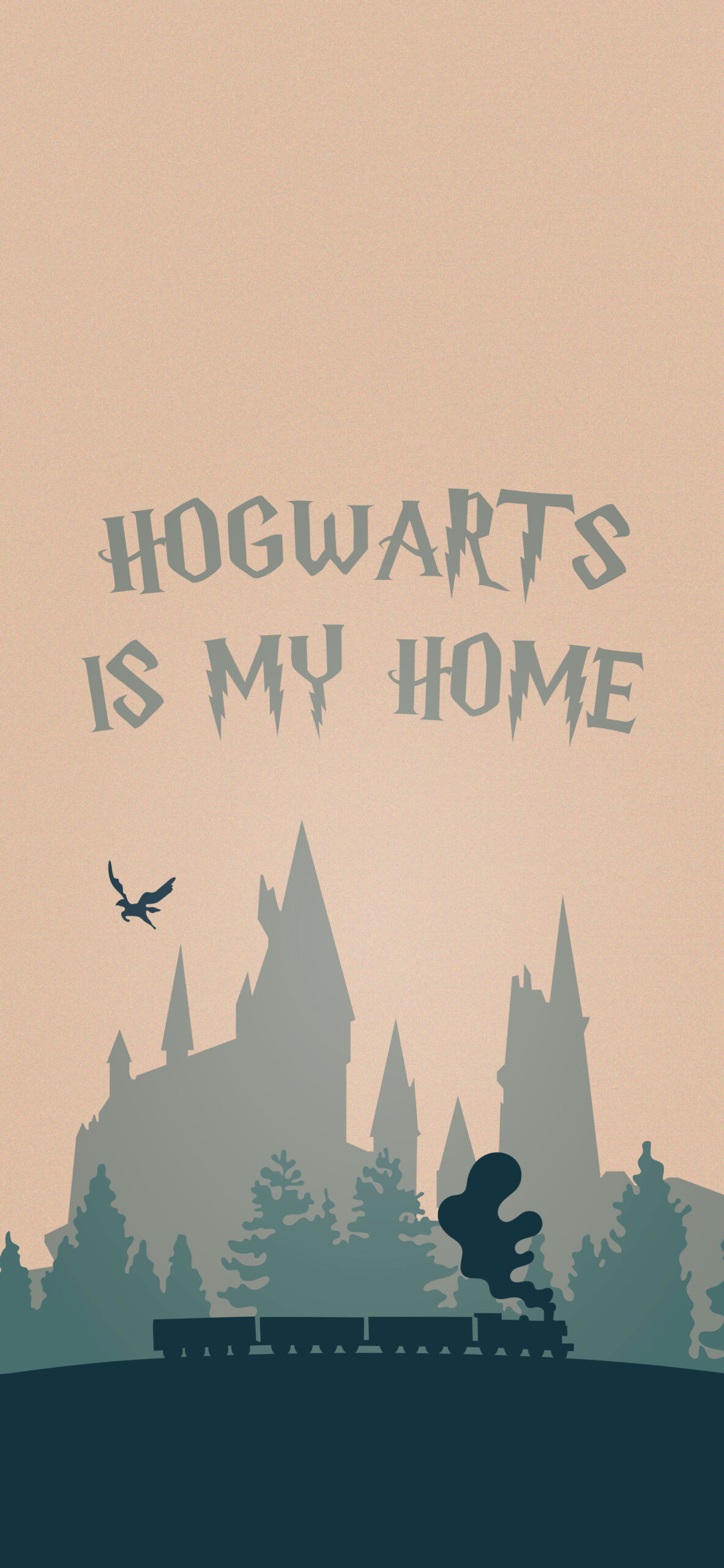 harry potter hogwarts is my home wallpaper