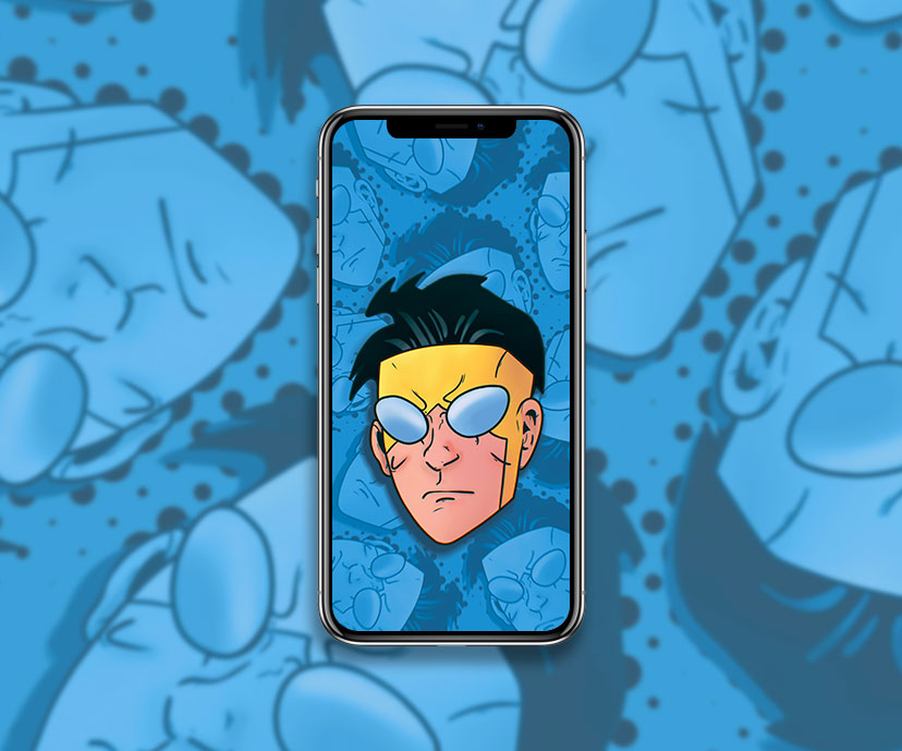 invincible blue wallpapers collection