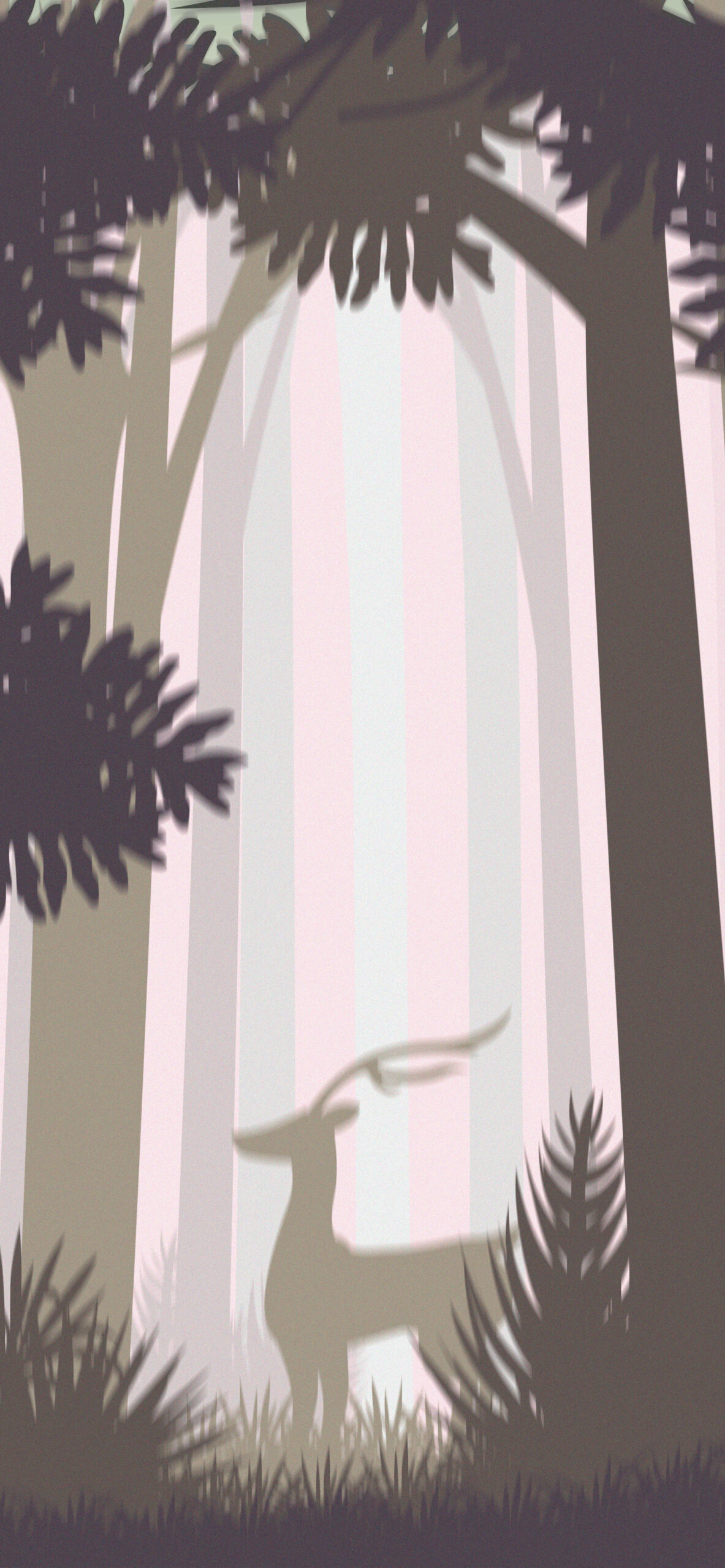 abstract forest tan blur wallpaper