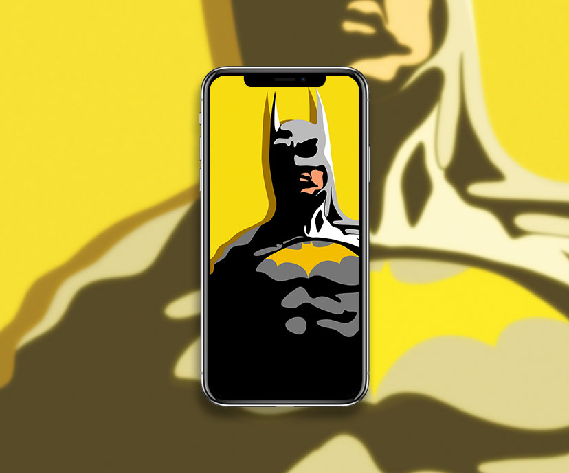 batman yellow wallpapers collection