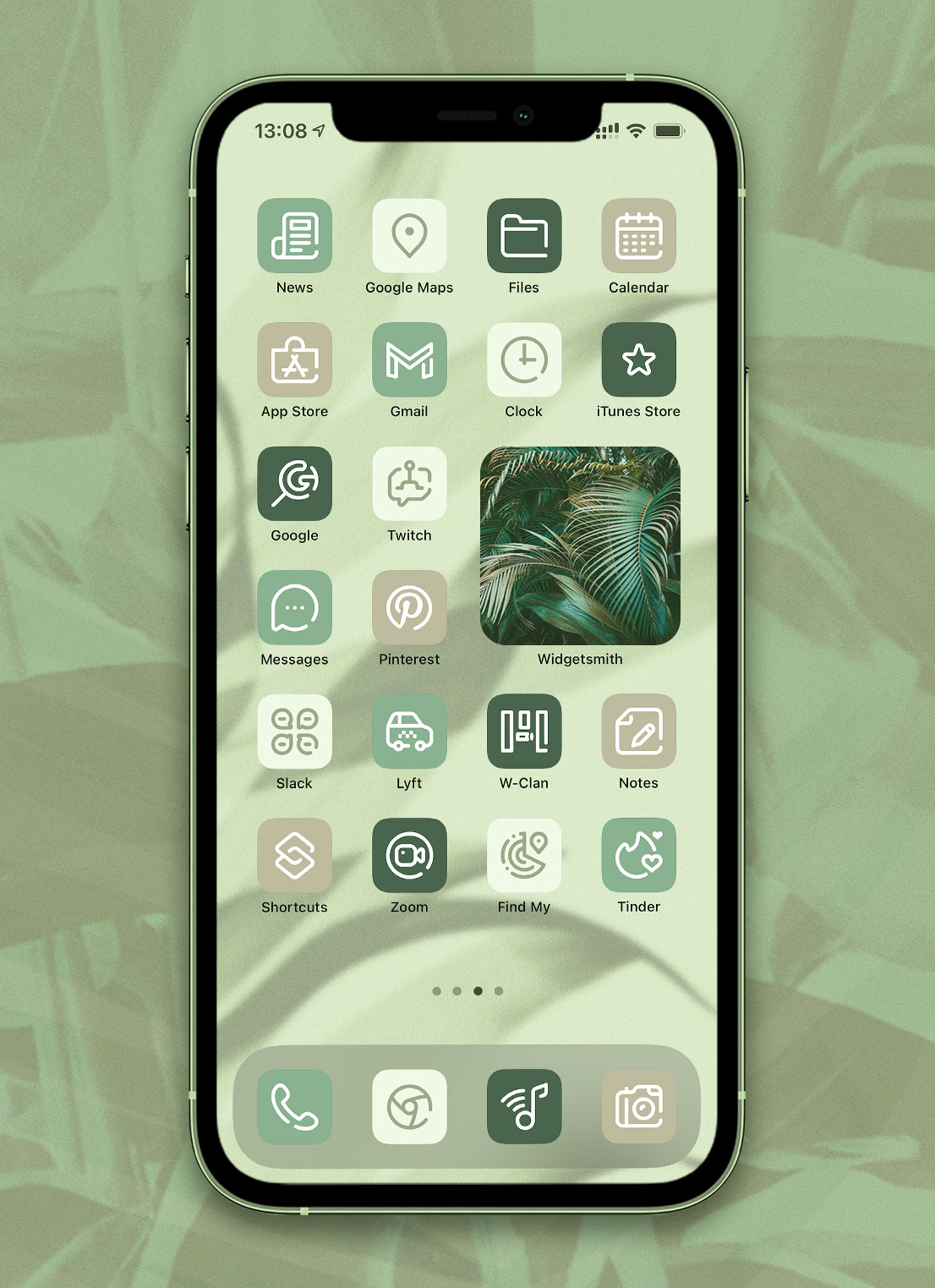 forest green app icons pack preview 4
