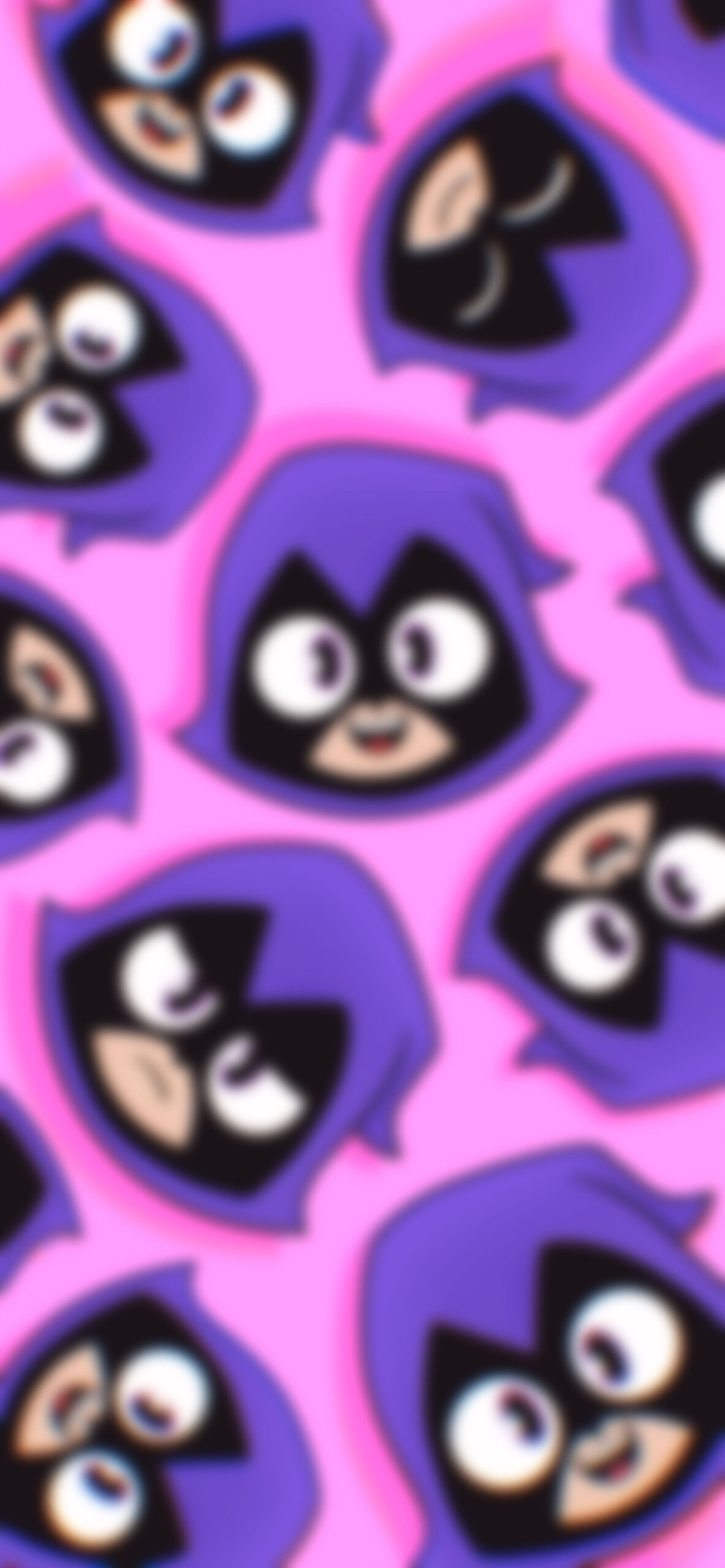 teen titans go raven pink blur wallpaper