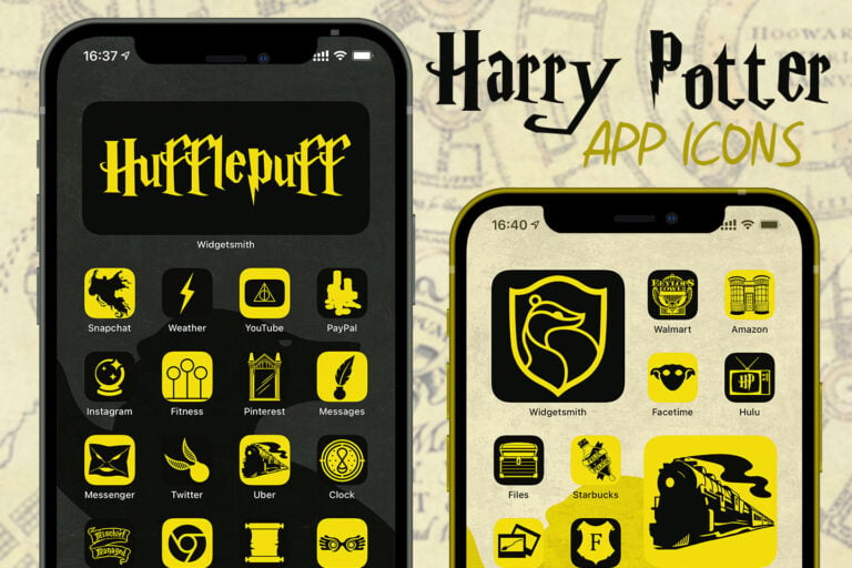 Harry Potter Slytherin App Icons - Free iOS 14 Harry Potter App Icons