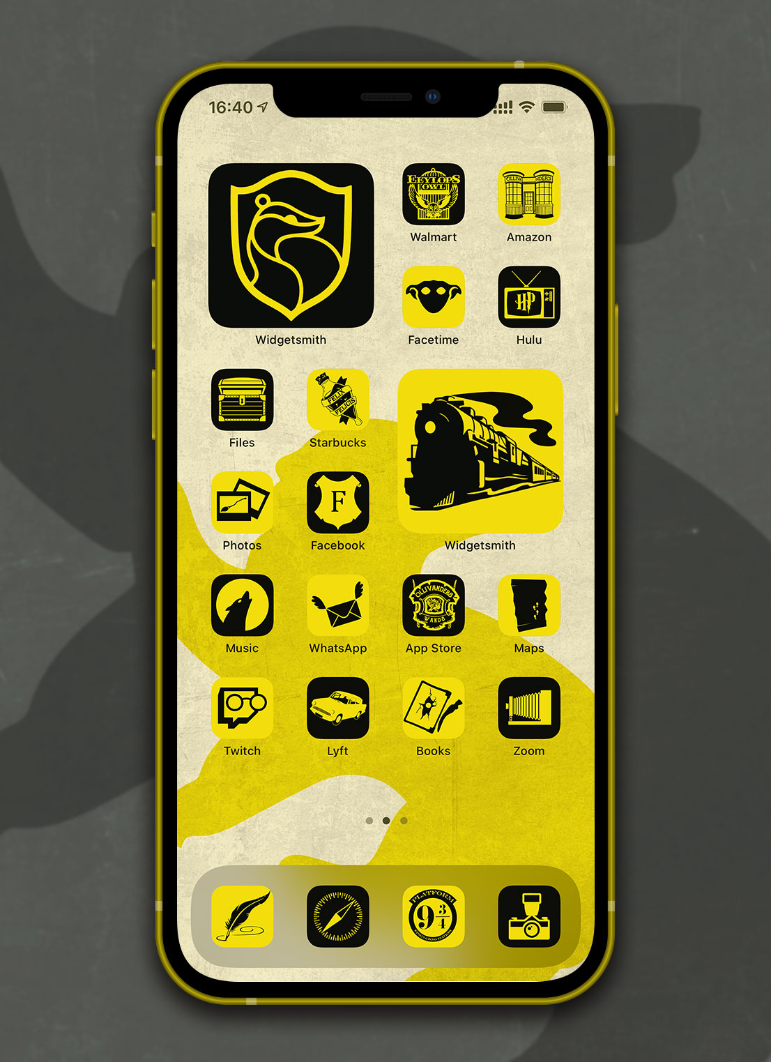 harry potter hufflepuff app icons pack preview 4