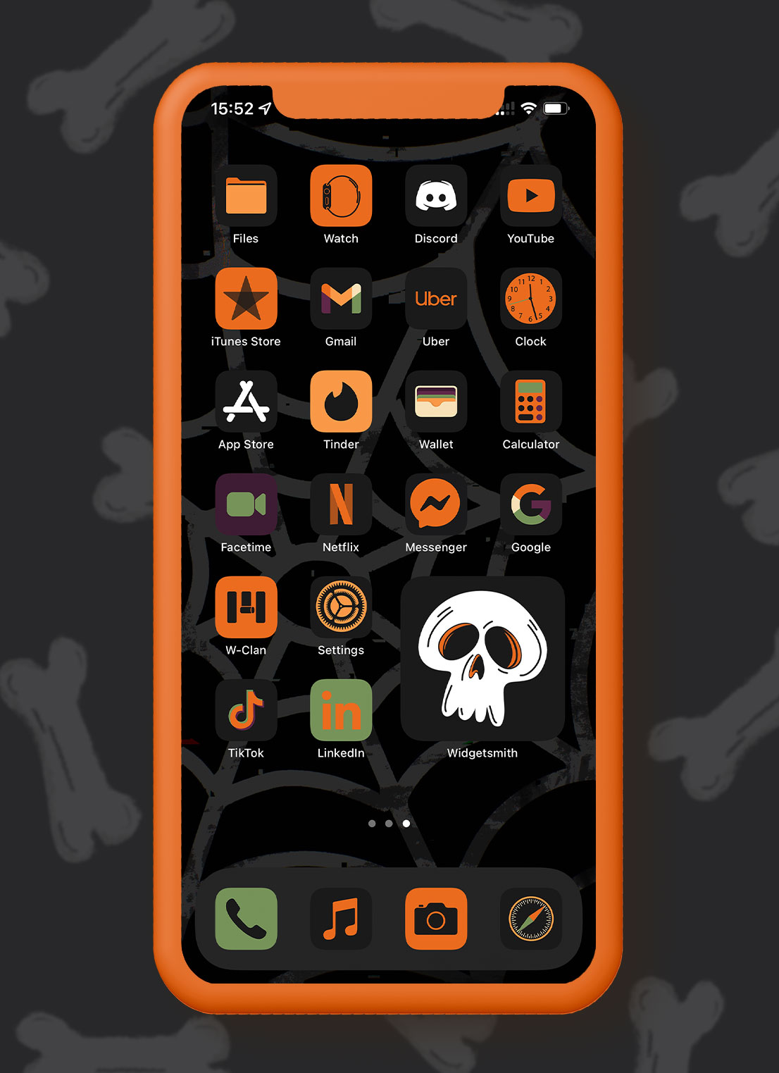 halloween minimalist app icons pack preview 4