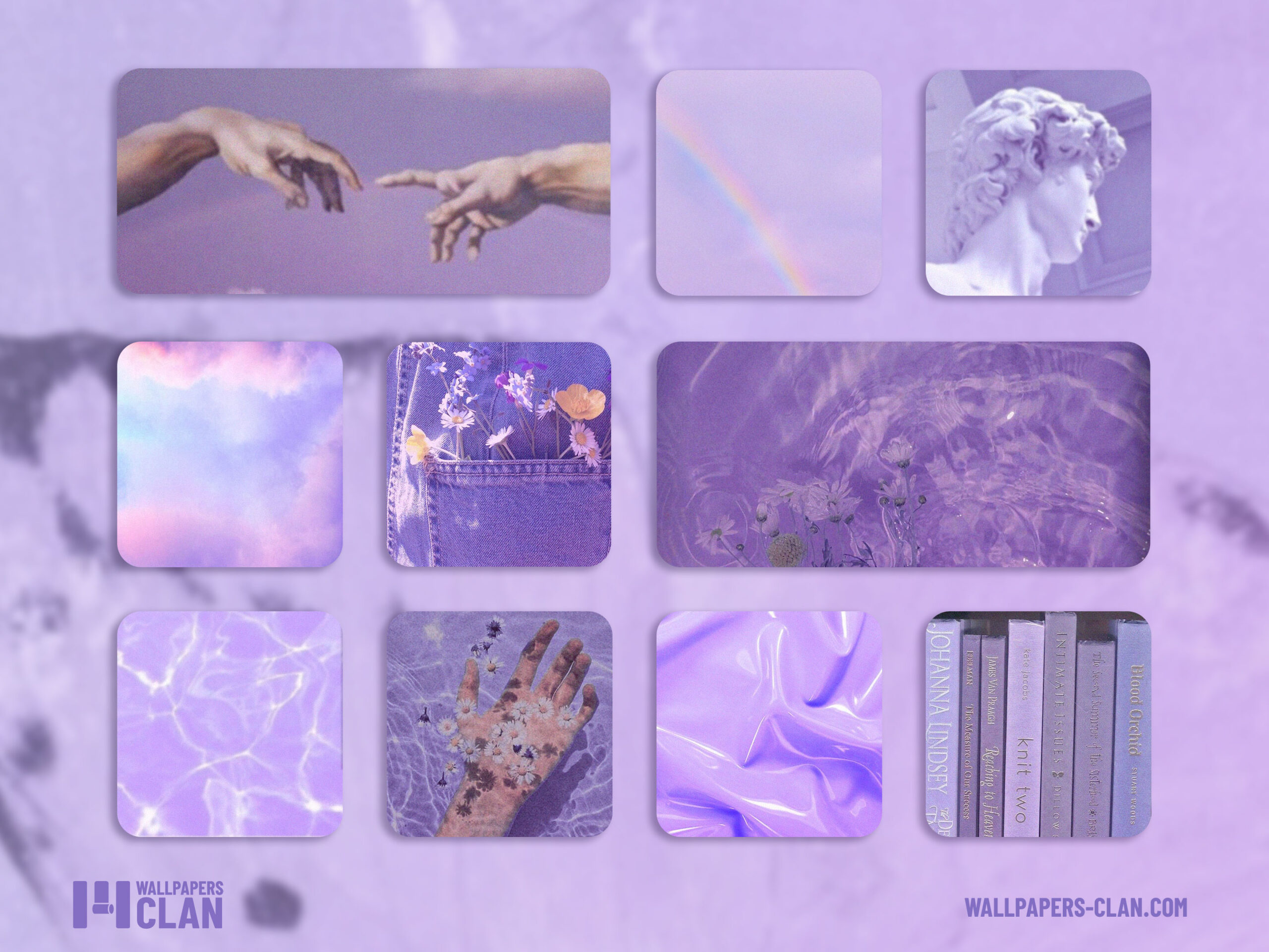 purple aesthetic widgets ios 14