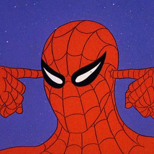 60's Spider-Man PFP Funny - Spider-Man Meme PFP - Funny Profile Pics