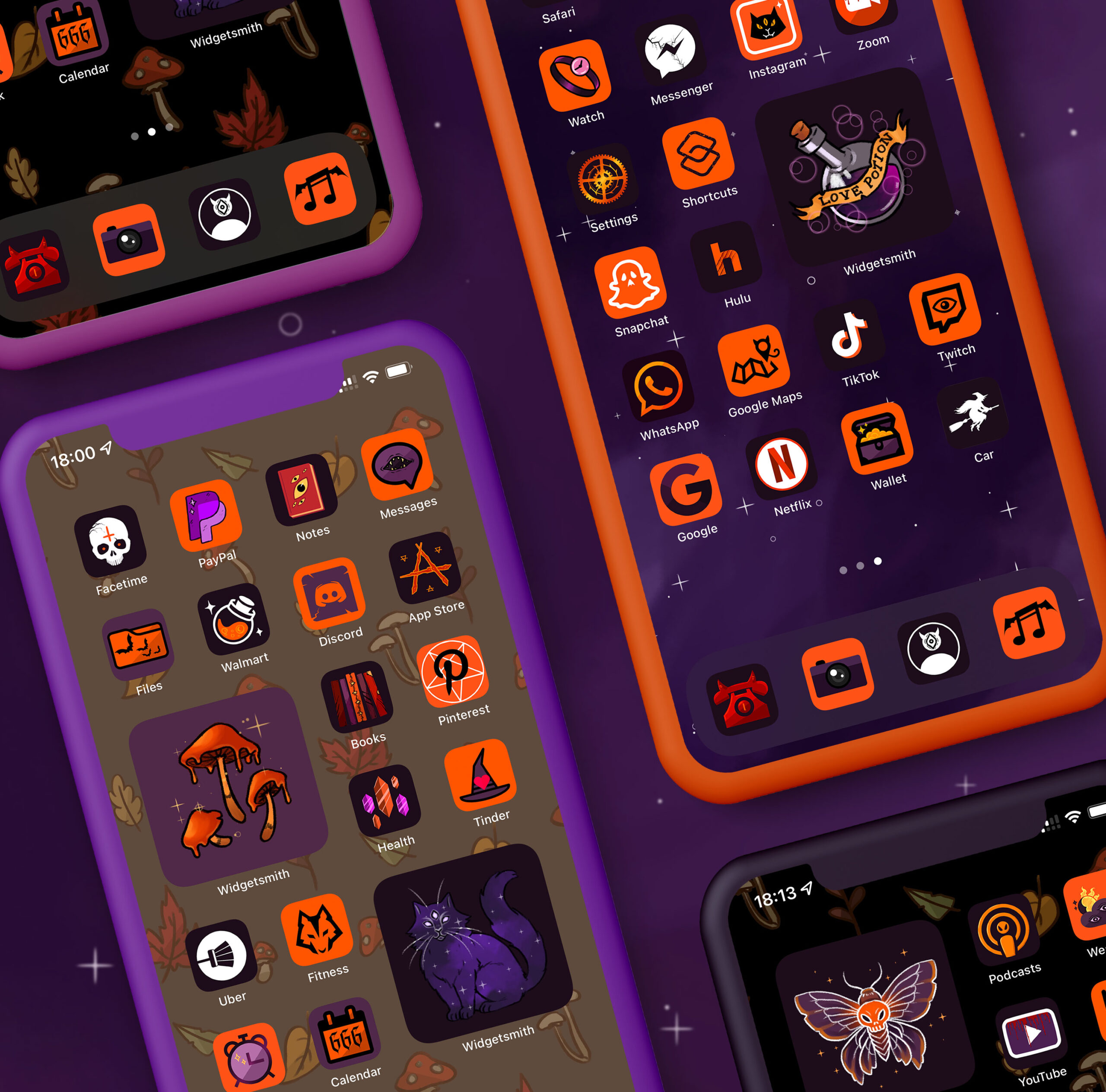 witchy app icons pack preview 1