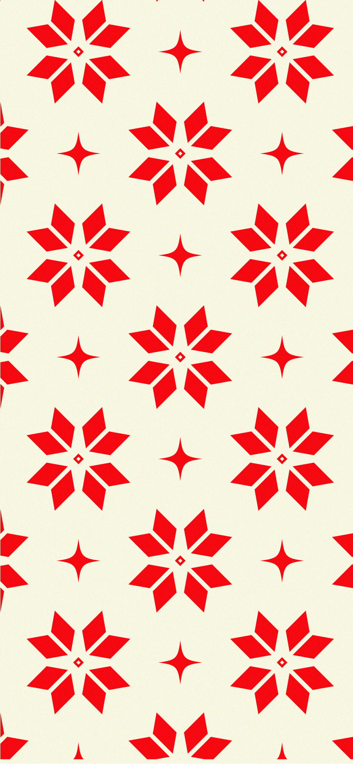 nordic simple christmas pattern wallpaper 2