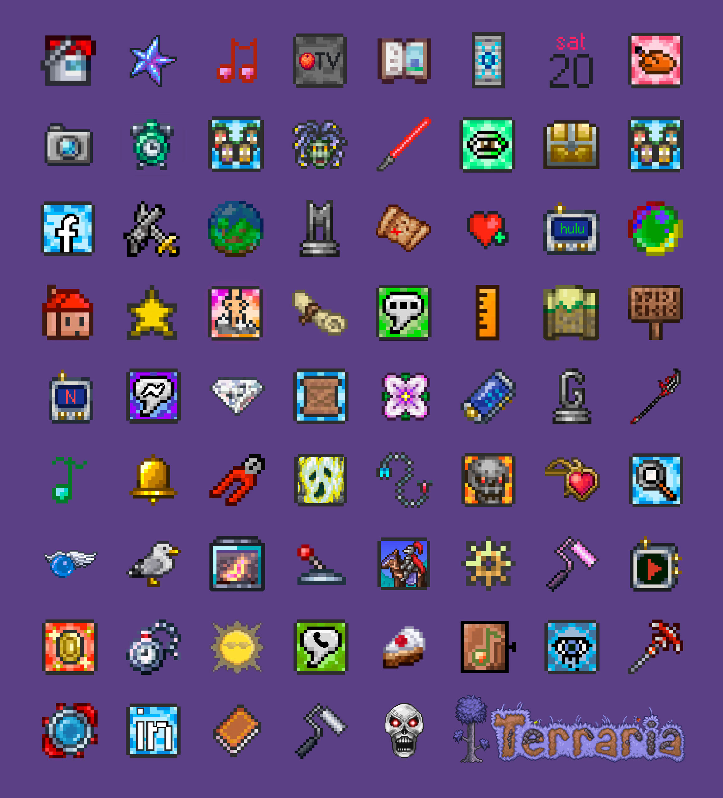 terraria app icons pack preview 2