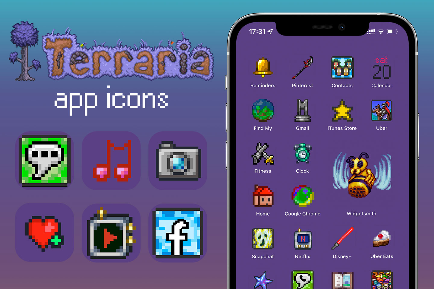 Pack d’icônes de l’application Terraria