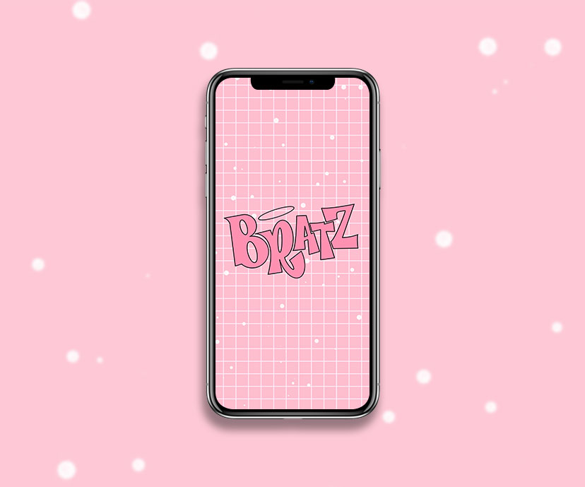 bratz logo pink wallpapers collection