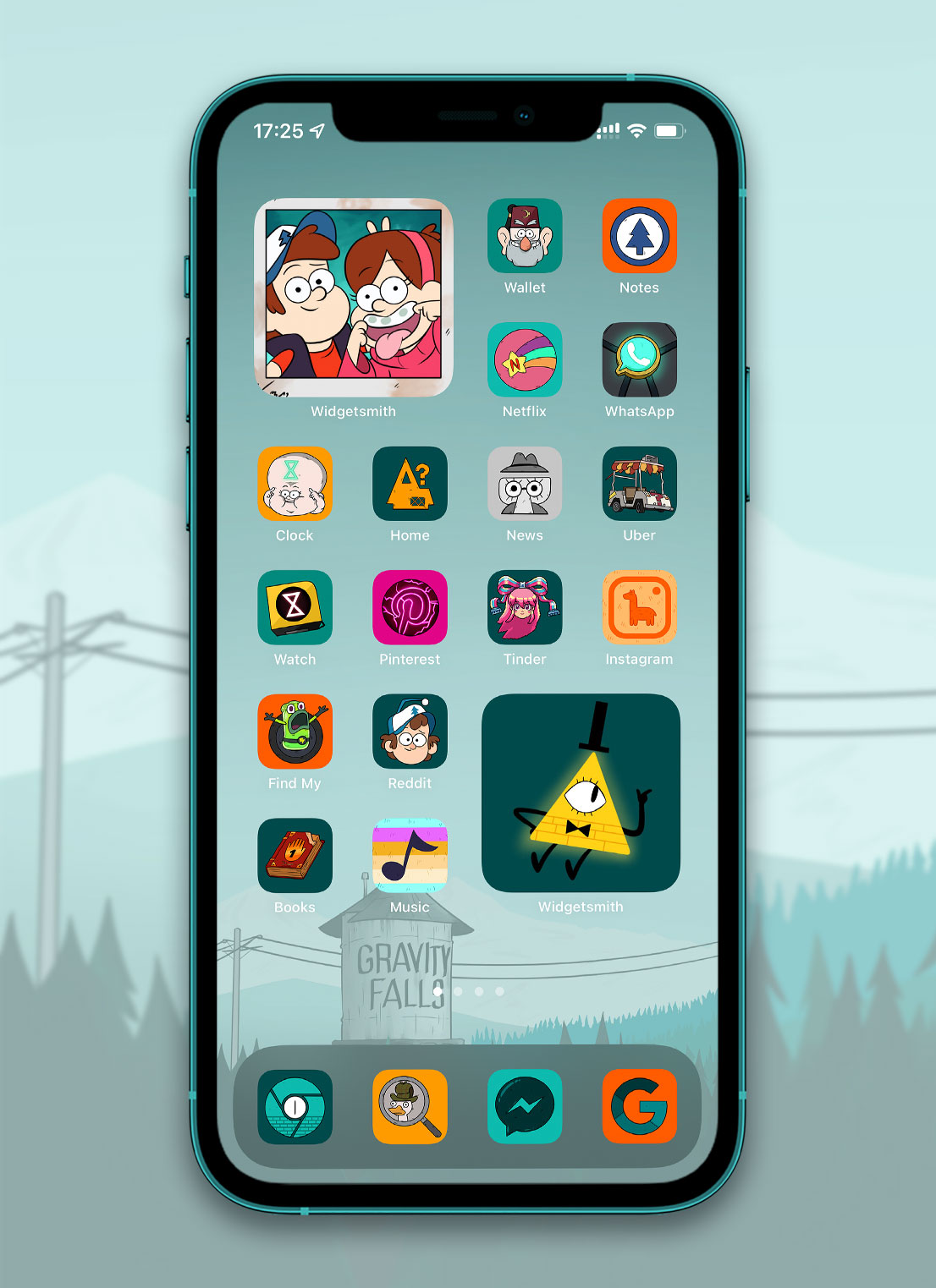 gravity falls app icons pack preview 3