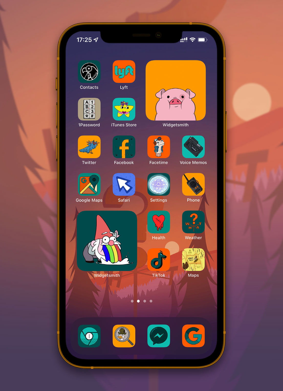 gravity falls app icons pack preview 4
