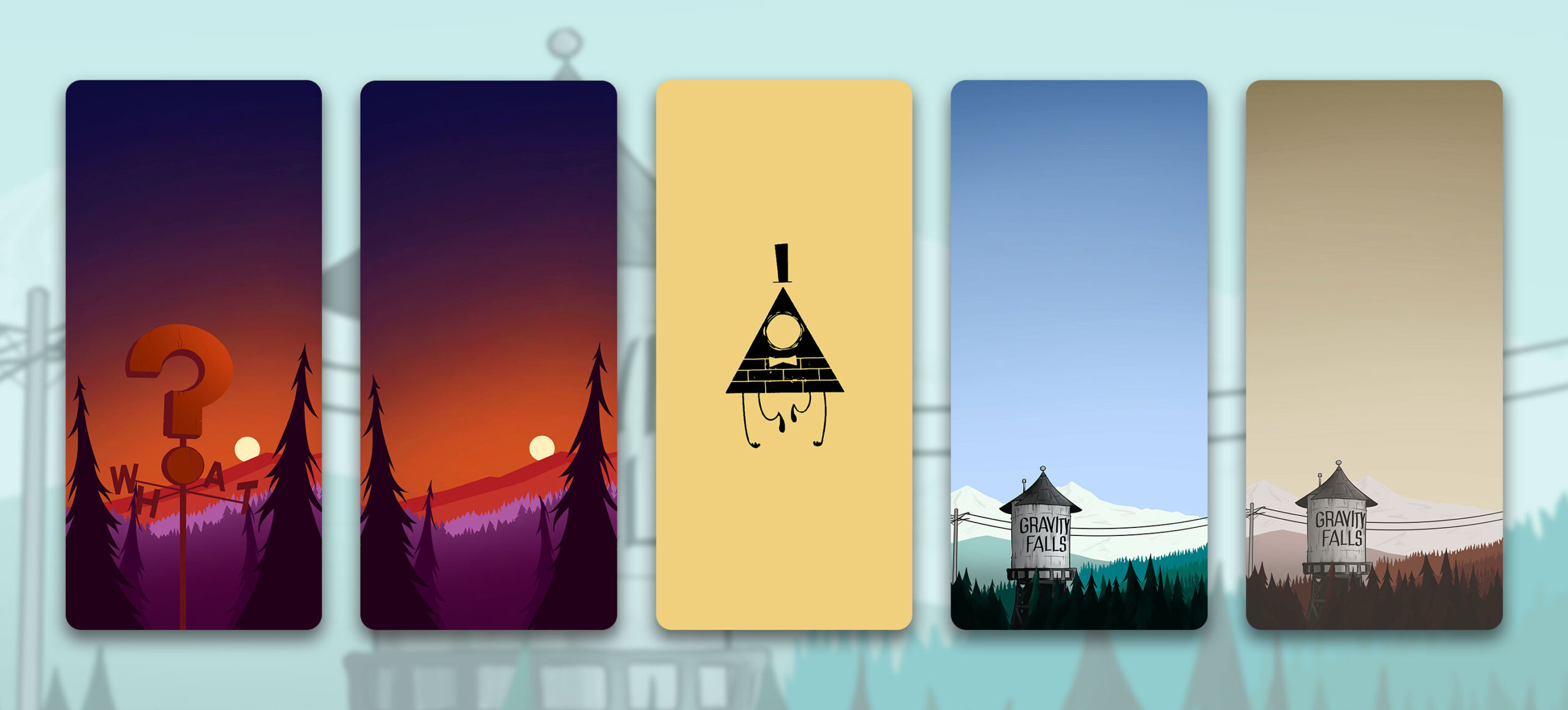 Gravity Falls App Icons iOS 14 & Android - Custom iPhone App Icons Free