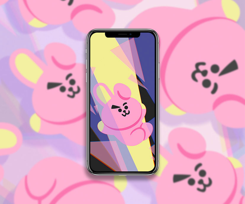 bts bt21 cooky abstract wallpapers collection