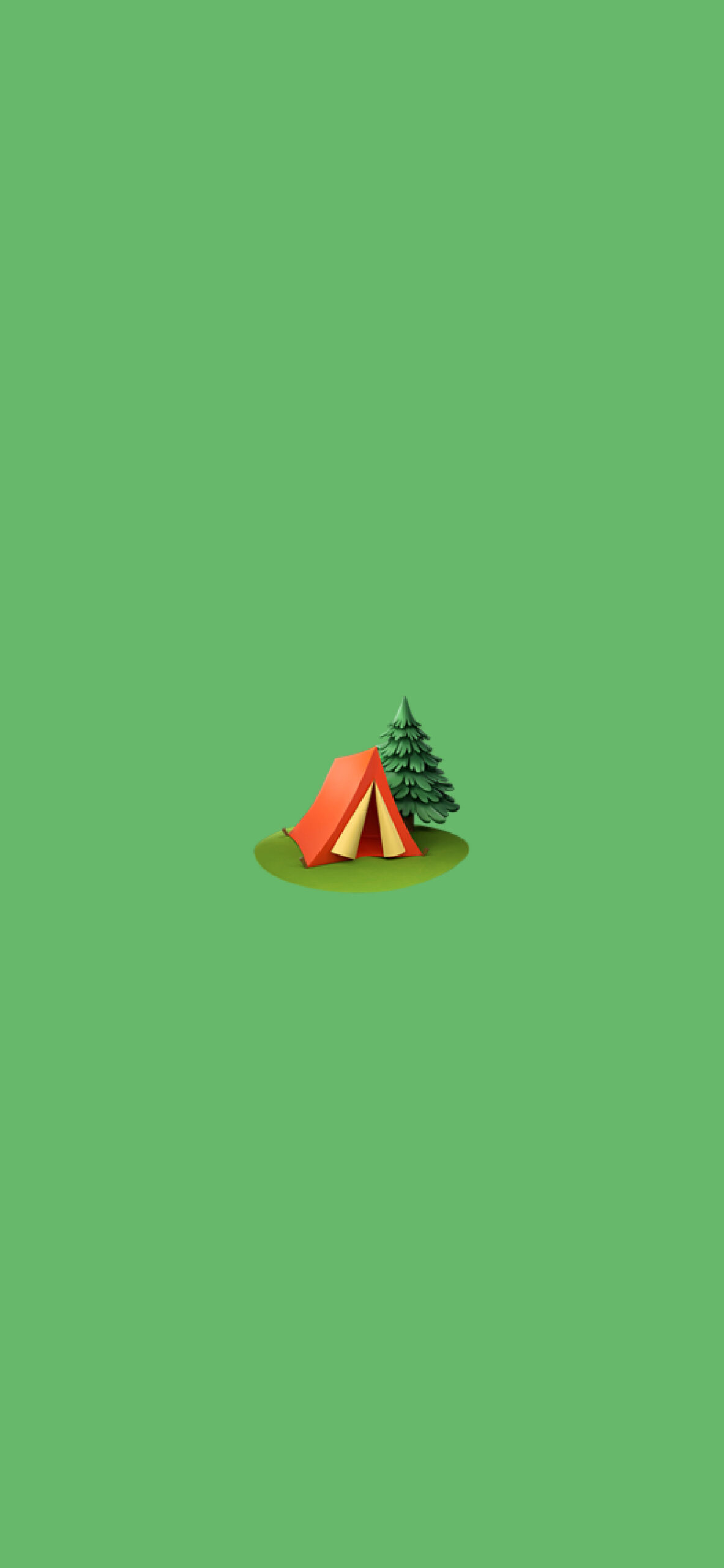 camping aesthetic emoji wallpaper