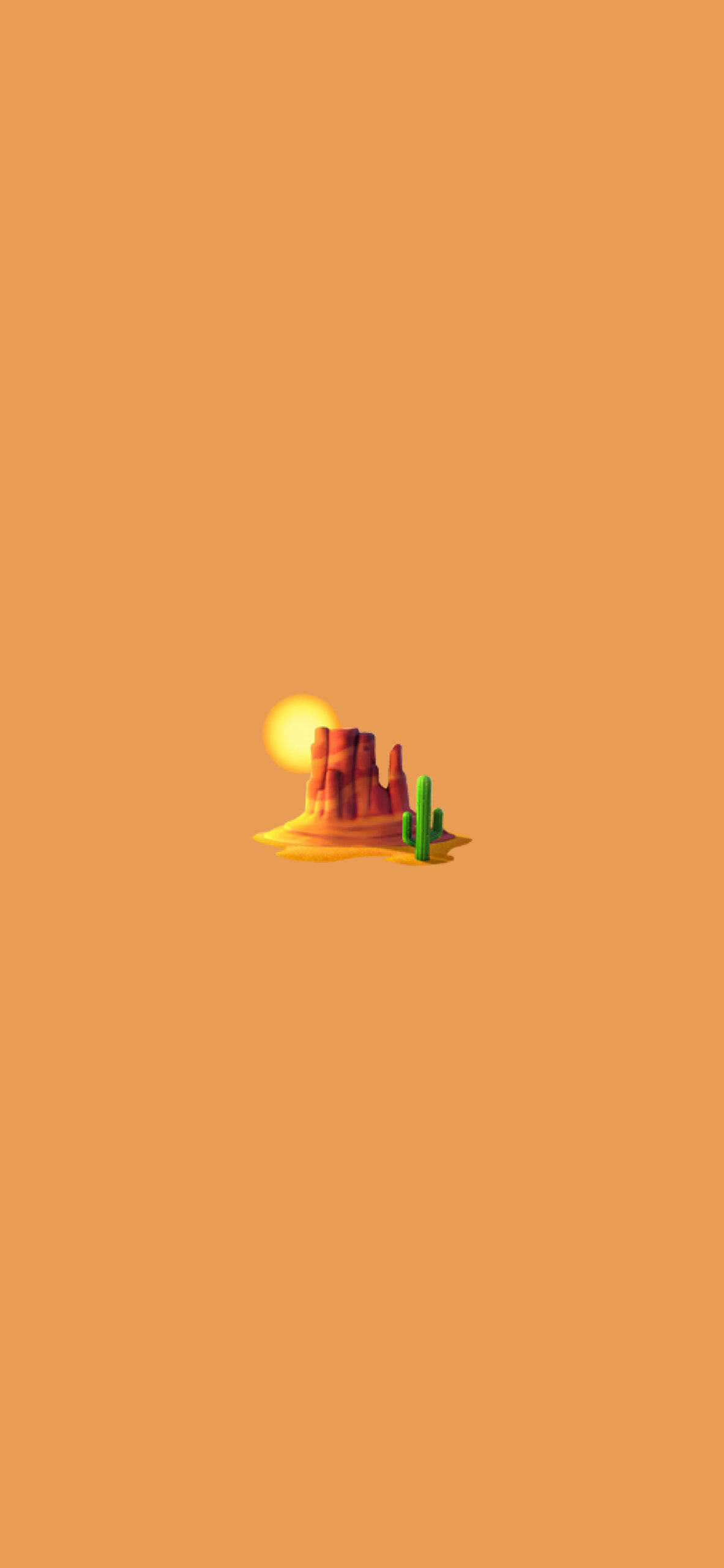 desert aesthetic emoji wallpaper