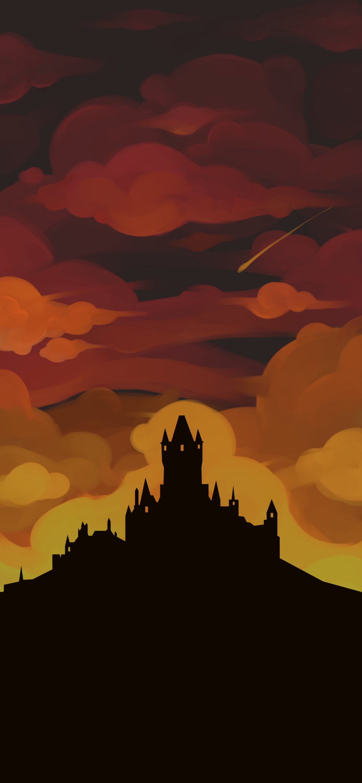 gothic castle dark wallpaper