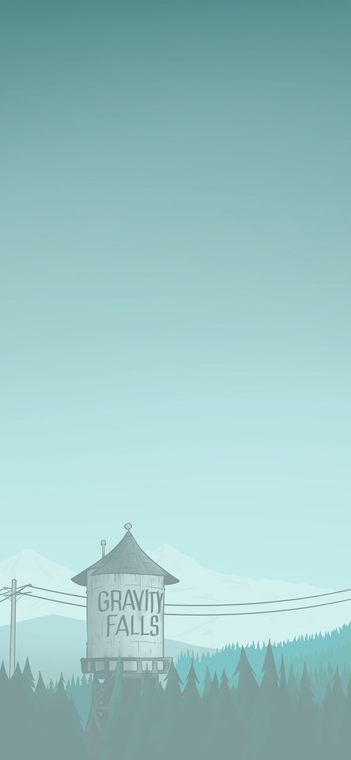 gravity falls water tower background