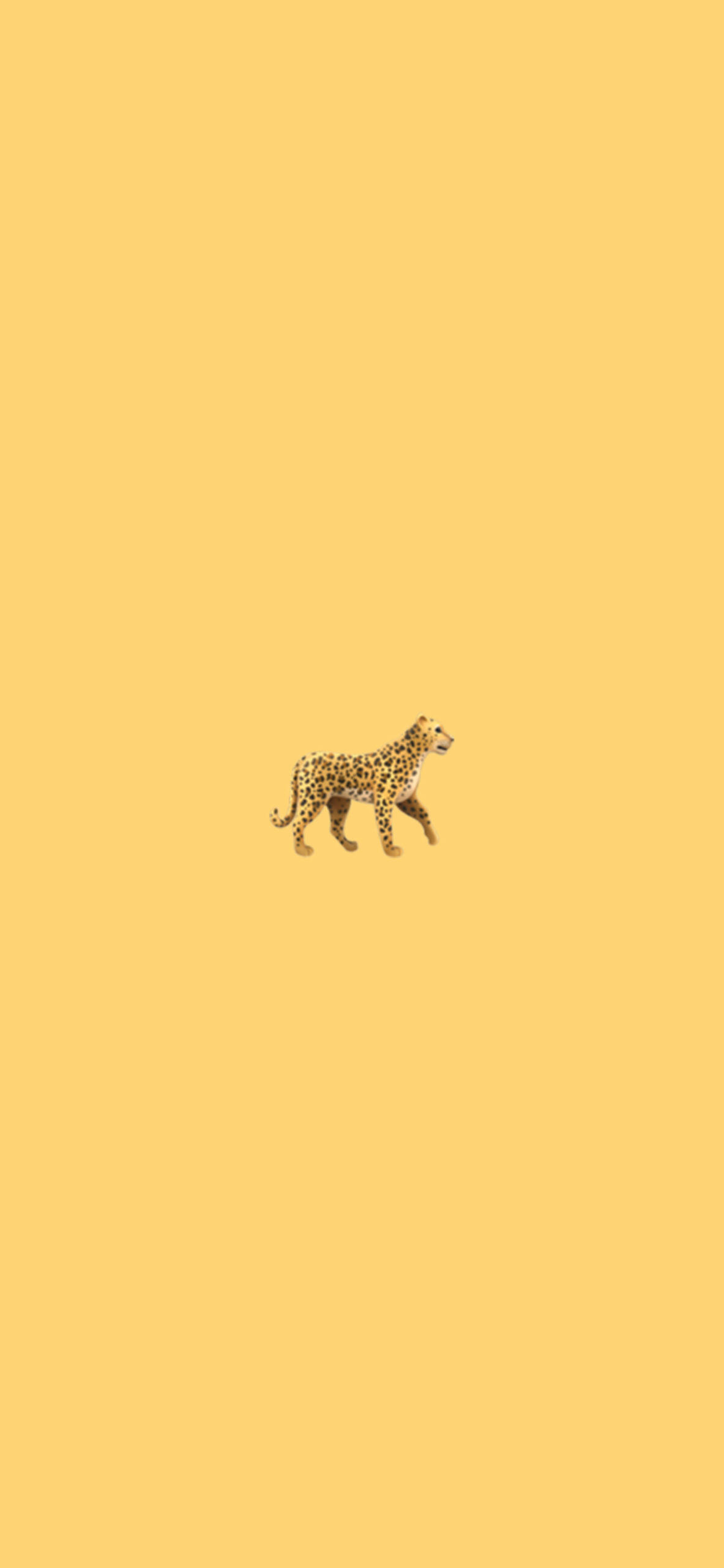 leopard emoji aesthetic wallpaper