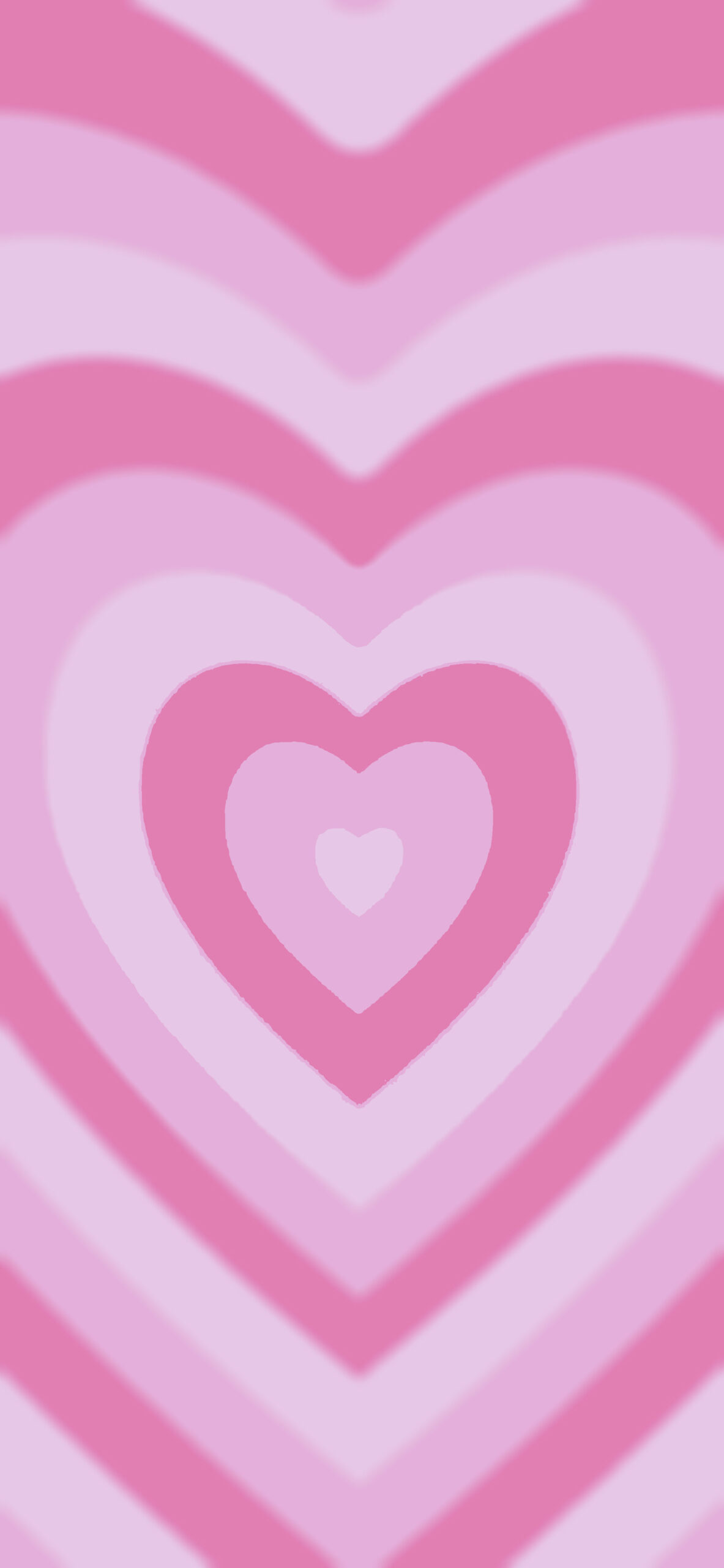 pink heart blur wallpaper