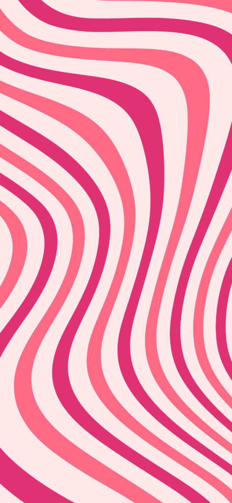 Pink Liquid Lines Wallpapers - Trippy Lines Aesthetic Wallpaper for iPhone