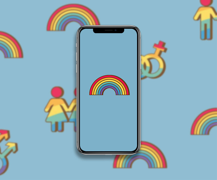 pride blue wallpapers collection